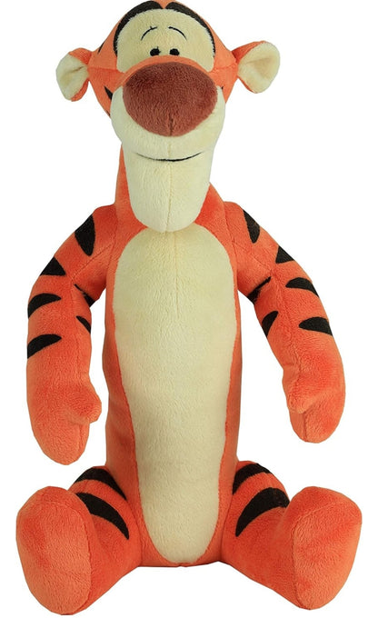 Disney Classics Friends Large 13.5-Inch Plush Tigger from Winnie the Pooh, Stuffed Animal, Tiger, Kids Toys for Ages 2 Up by Just Play