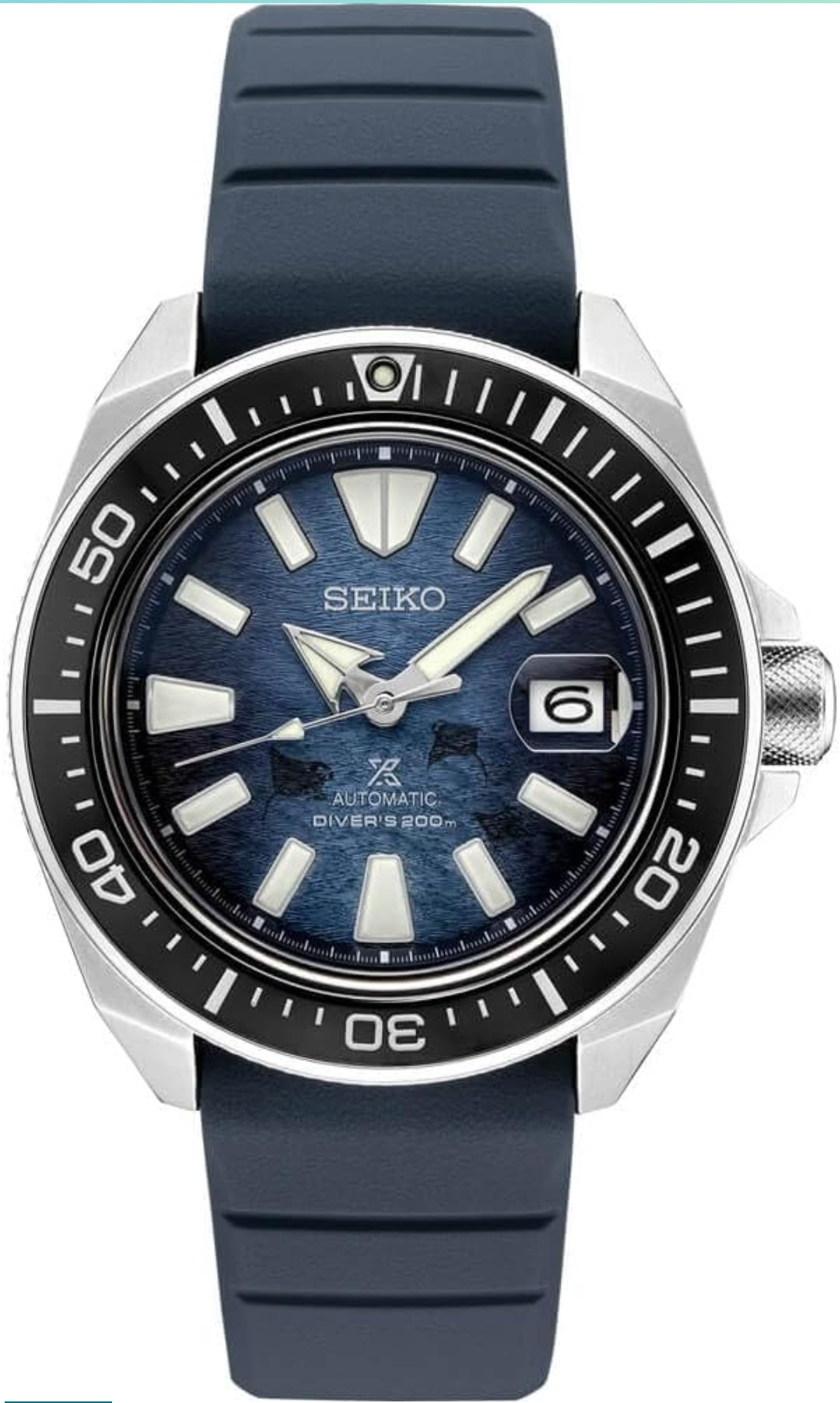 SEIKO Outomatiese Duikhorlosie vir Mans - Prospex Versameling - LumiBrite Wysers, Vergrote Datumkalender - 200M Waterbestand