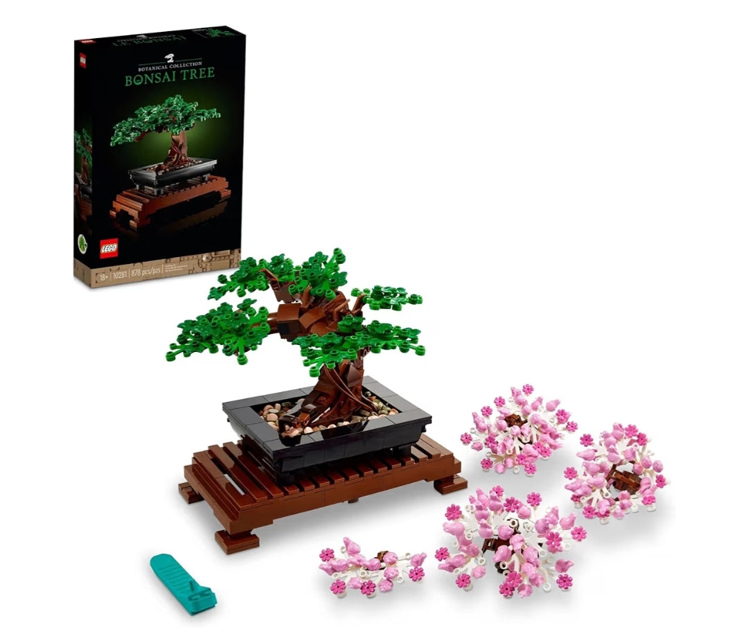 LEGO Botanicals Bonsai Boom Boustel – Kunsmatige Bonsai Boompies Dekor