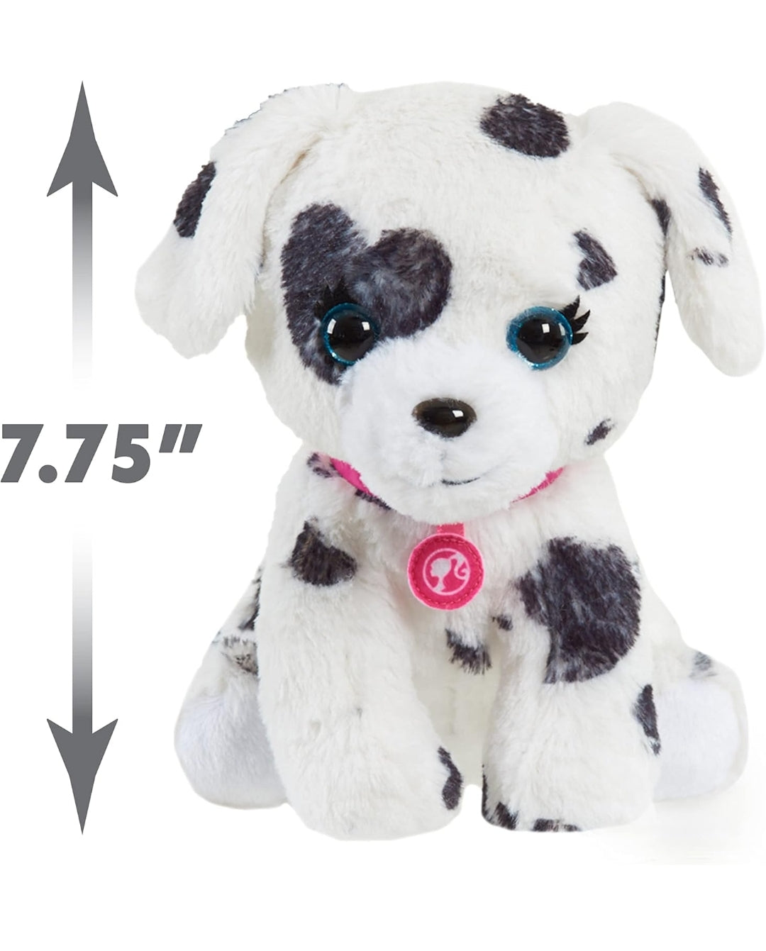 Barbie Hug & Kiss Pet 9-Piece Doctor Set with Dalmatian Puppy, Lights and Sounds, Pretend Play, Kids Toys for Ages 3 Up by Just Play