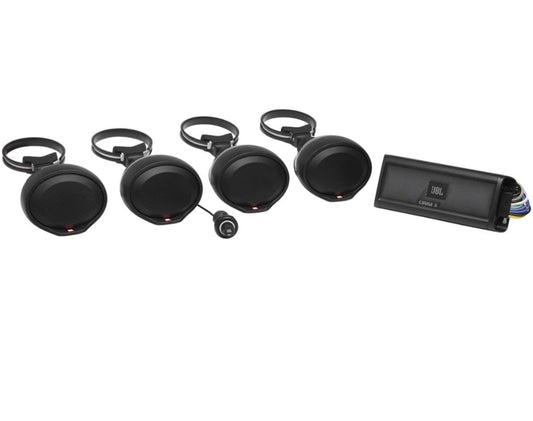 JBL CRUISE X Weather-Resistant ATV 4-Channel Plug and Play Bluetooth Amplified System