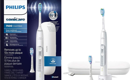 Philips Sonicare ExpertClean 7500 Wit, Herlaaibare Elektriese Kragtandeborsel (HX9690/06)
