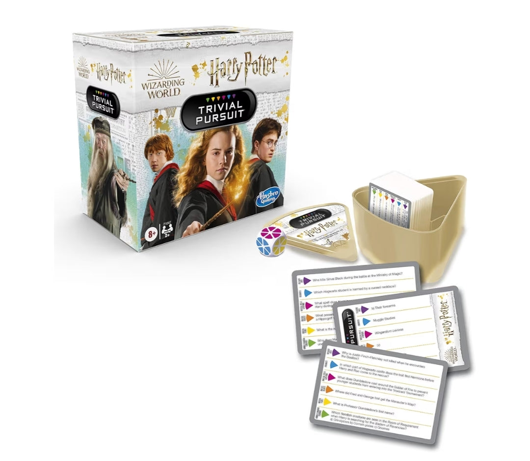 Hasbro Gaming Trivial Pursuit: Wizarding World Harry Potter Edition Compact Trivia Game - 600 Trivia Questions