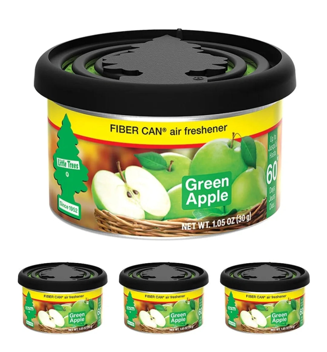 LITTLE TREES Kar Lugverfrisser Veselblik Langdurige Geur - Groen Appel (4)