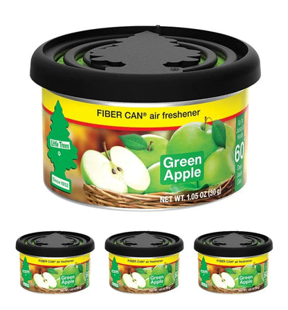 LITTLE TREES Kar Lugverfrisser Veselblik Langdurige Geur - Groen Appel (4)