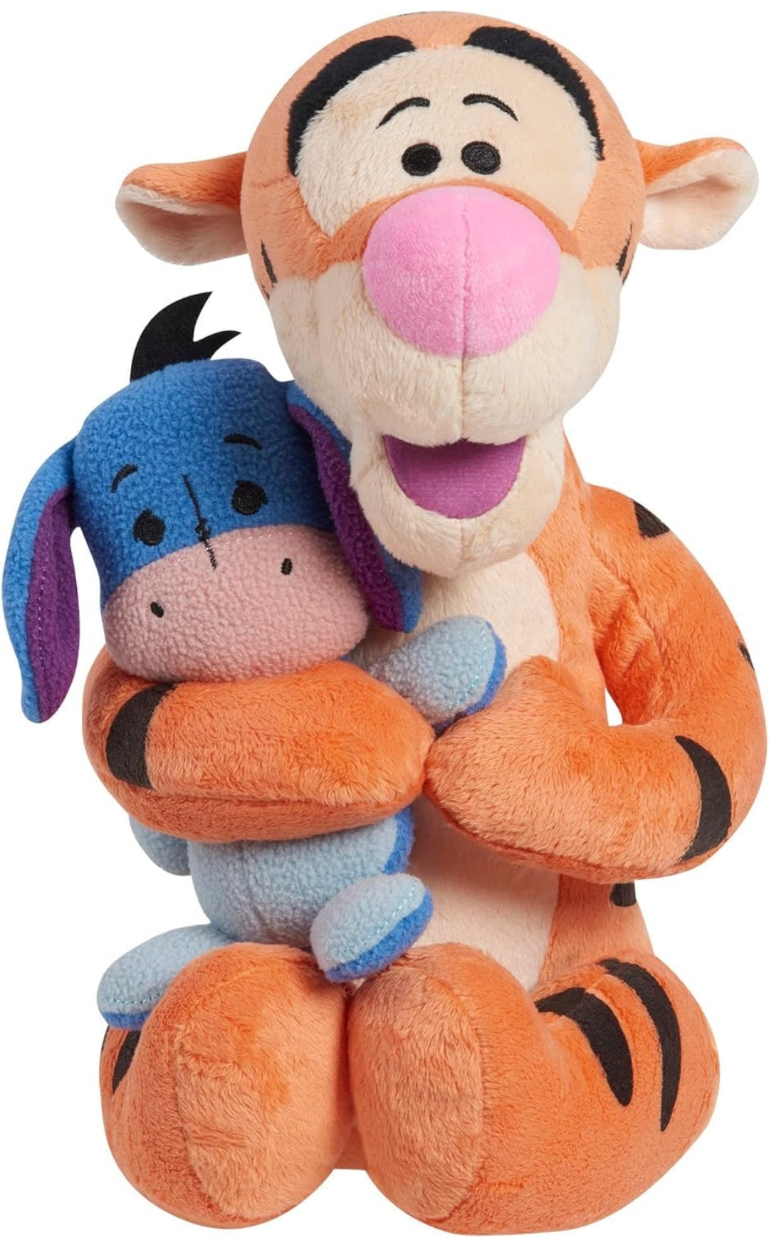 Disney Classics Lil Friends Tigger and Eeyore Plushie Stuffed Animal - Kids Toys for Ages 2 Up by Just Play