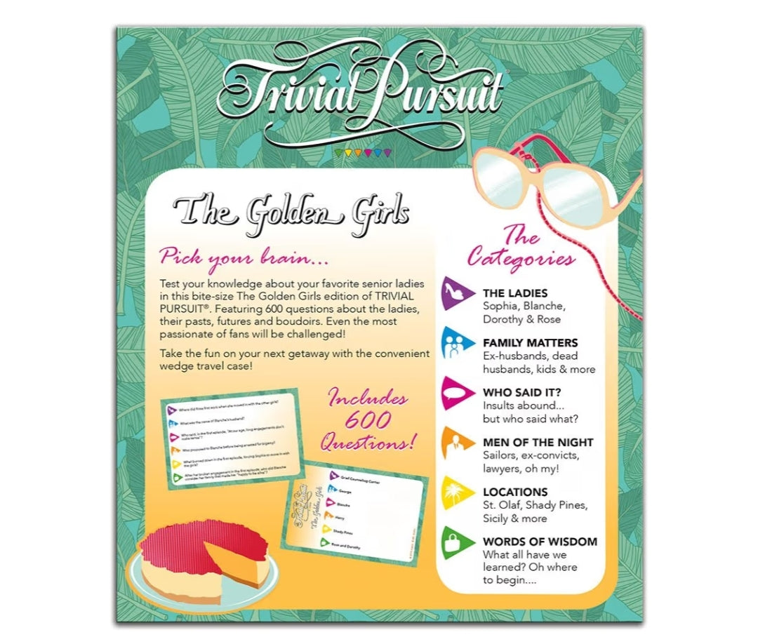 USAopoly Golden Girls Trivial Pursuit
