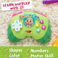 CoComelon Lots to Learn Game Controller, Preschool Learning and Education, Kids Toys for Ages 18 Month by Just Play