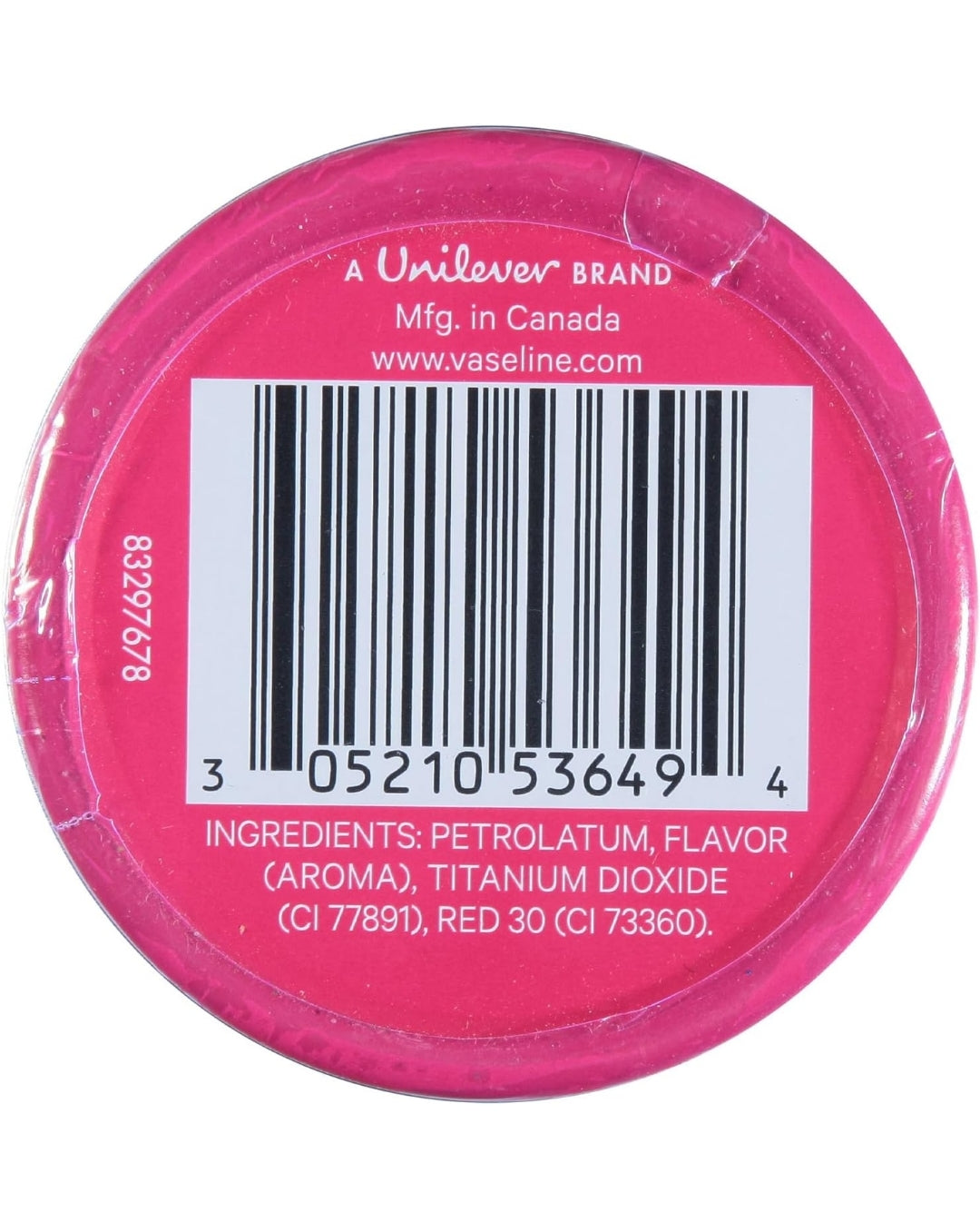 Vaseline Lip Therapy Lip Balm Tin Rosy Lips 0.6 oz 6 Count