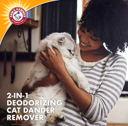 Arm & Hammer 2-in-1 Deodorizing & Shampoo for Cats Moisturizes and Deodorizes- Lavender Chamomile Scent (Pack of 6)