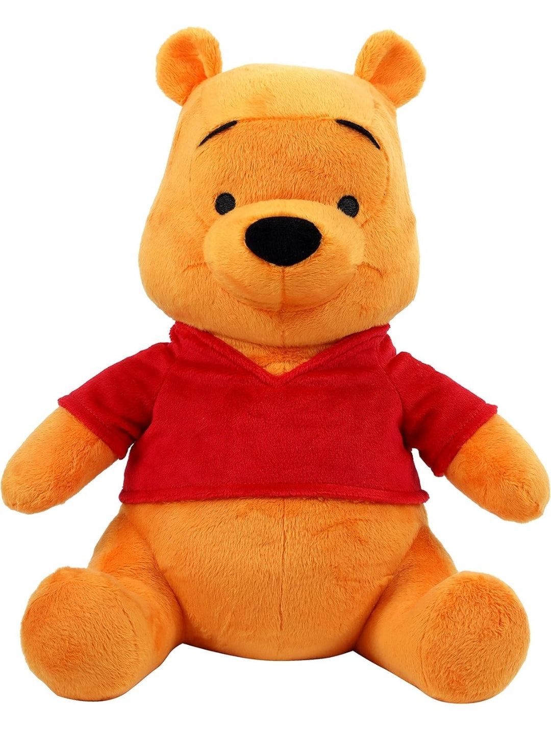 Disney Classics Friends Large 12.2" Plush Winnie the Pooh, Stuffed Animal, Super Soft Plush - Kids Toys