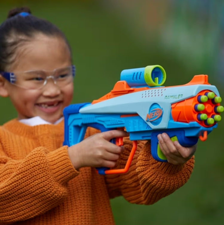 Elite Junior Rookie Pack Toy Foam Blaster, 32 Elite Darts, 4 Targets Blasters (Kids - Ages 6 & Up)