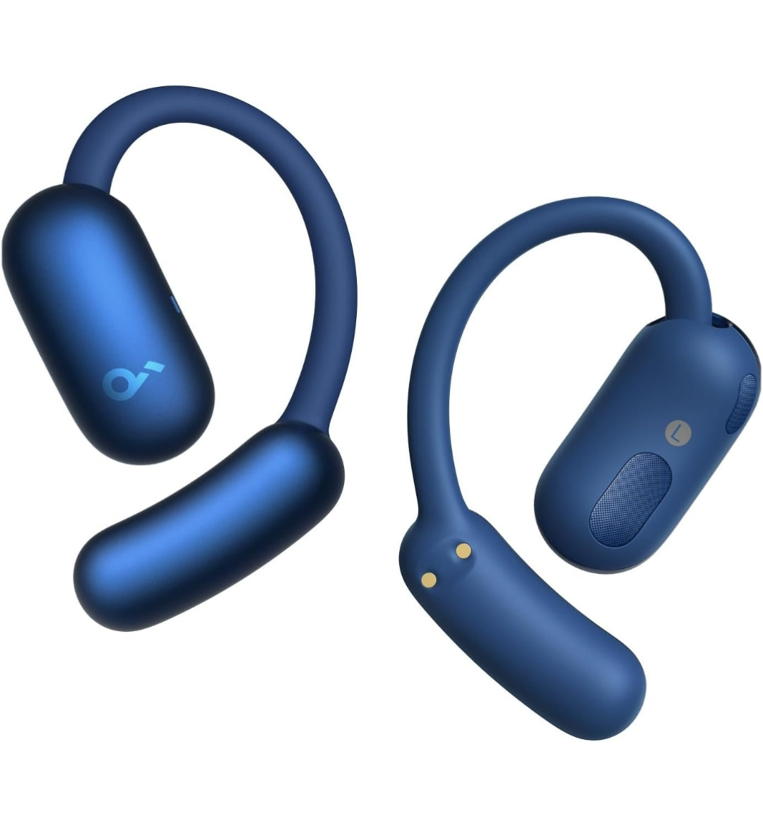 Soundcore AeroFit 2 by Anker, Open-Ear Headphones, Translation Earbuds Real Time, 4 Adjustable Positions for Every Ear Size, 2x Richer Bass, Hi-Res, 42H Playtime, IP55,AI Clear Calls,Wireless Charging
