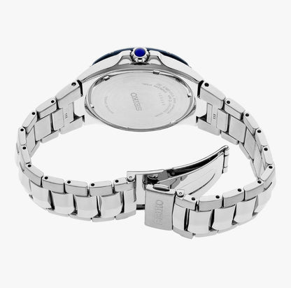 Seiko-horlosie vir Mans Coutura-versameling Sonkrag Diamant-horlosie
