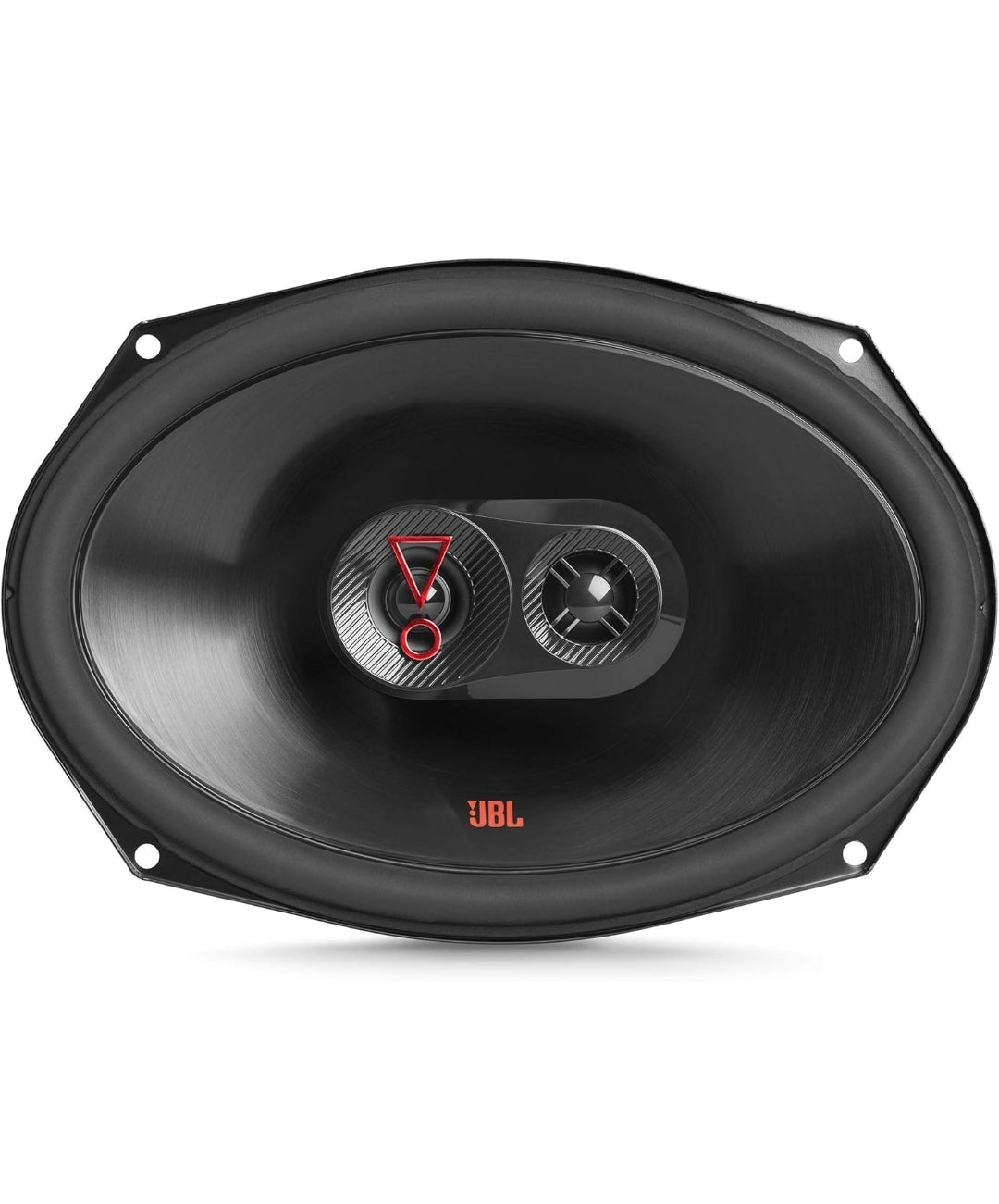 JBL Stage 39637F - 6” x 9” Three-way car audio speaker, No Grill, Black