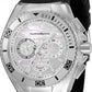 Technomarine Men's TM-120021 Cruise Quartz Silver, White Dial Watch
