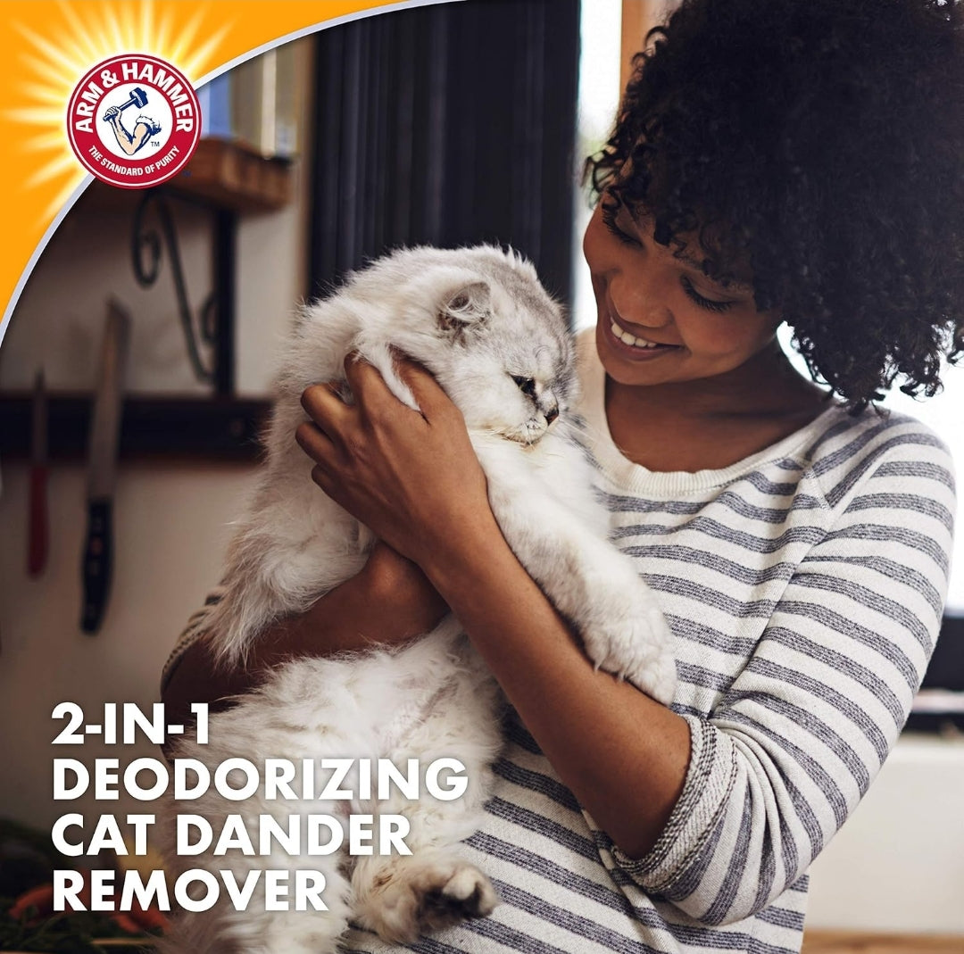 Arm & Hammer 2-in-1 Deodorizing & Shampoo for Cats - Lavender Chamomile Scent, 20oz (Pack of 1)