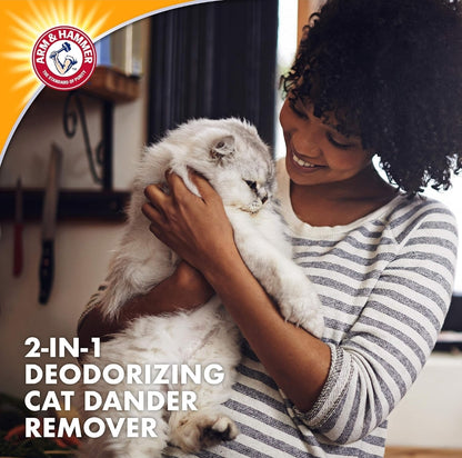 Arm & Hammer 2-in-1 Deodorizing & Shampoo for Cats - Lavender Chamomile Scent, 20oz (Pack of 1)