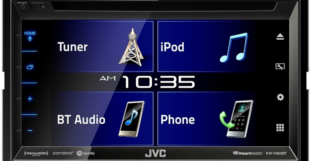 JVC KW-V350BT Multimedia Receiver with Bluetooth