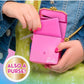 Barbie Trend Lights and Sounds Phone Set, 4-Pieces, Interactive Toy Phone, Toy Purse, Dress Up and Pretend Play, Kids Toys for Ages 3 Up by Just Play
