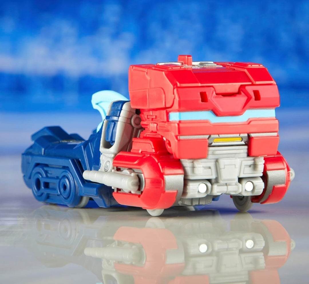 Transformers One Prime Changer Optimus Prime (Orion Pax) 5-Inch Robot Action Figure, Interactive Toys for Boys and Girls Ages 6 and Up