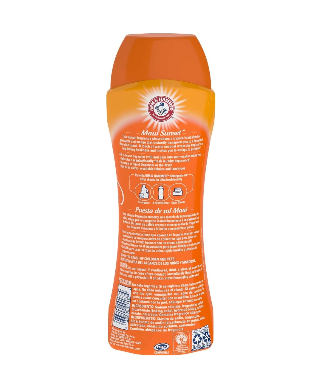 Arm & Hammer Clean Scentsations in-wash Scent Booster - Maui Sunset (24 Oz / 4 Count)