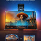 Govee TV Backlight 3 Lite with Fish-Eye Correction Function Sync to 40-50 Inch TVs, 7.8ft RGBICW Wi-Fi LED Strip Lights with Camera, 4 Colors in 1 Lamp Bead, Voice and APP Control, Adapter