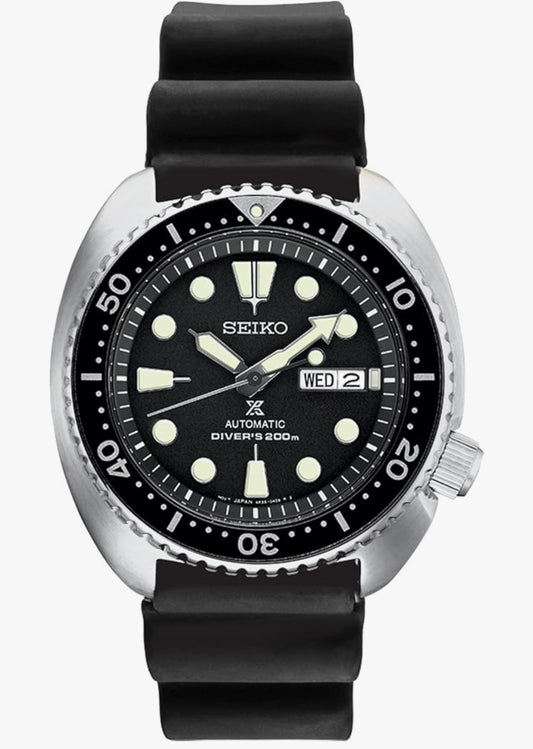 SEIKO Outomatiese Duikhorlosie vir Mans - Prospex Versameling - LumiBrite Wysers, Datumkalender - Waterbestand 200M