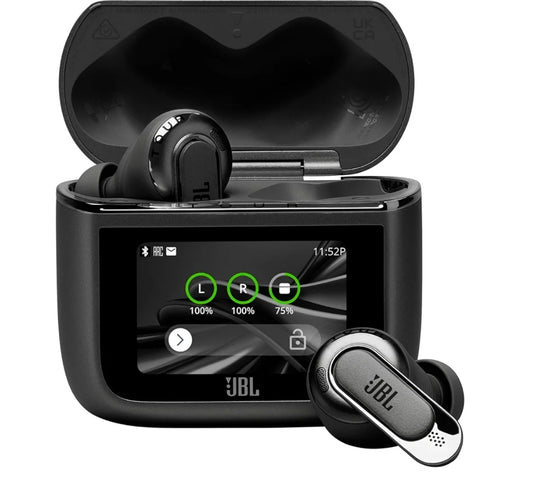 JBL Tour Pro 3 - True Wireless Noise Cancelling Earbuds with Smart Charging Case -  (Black)