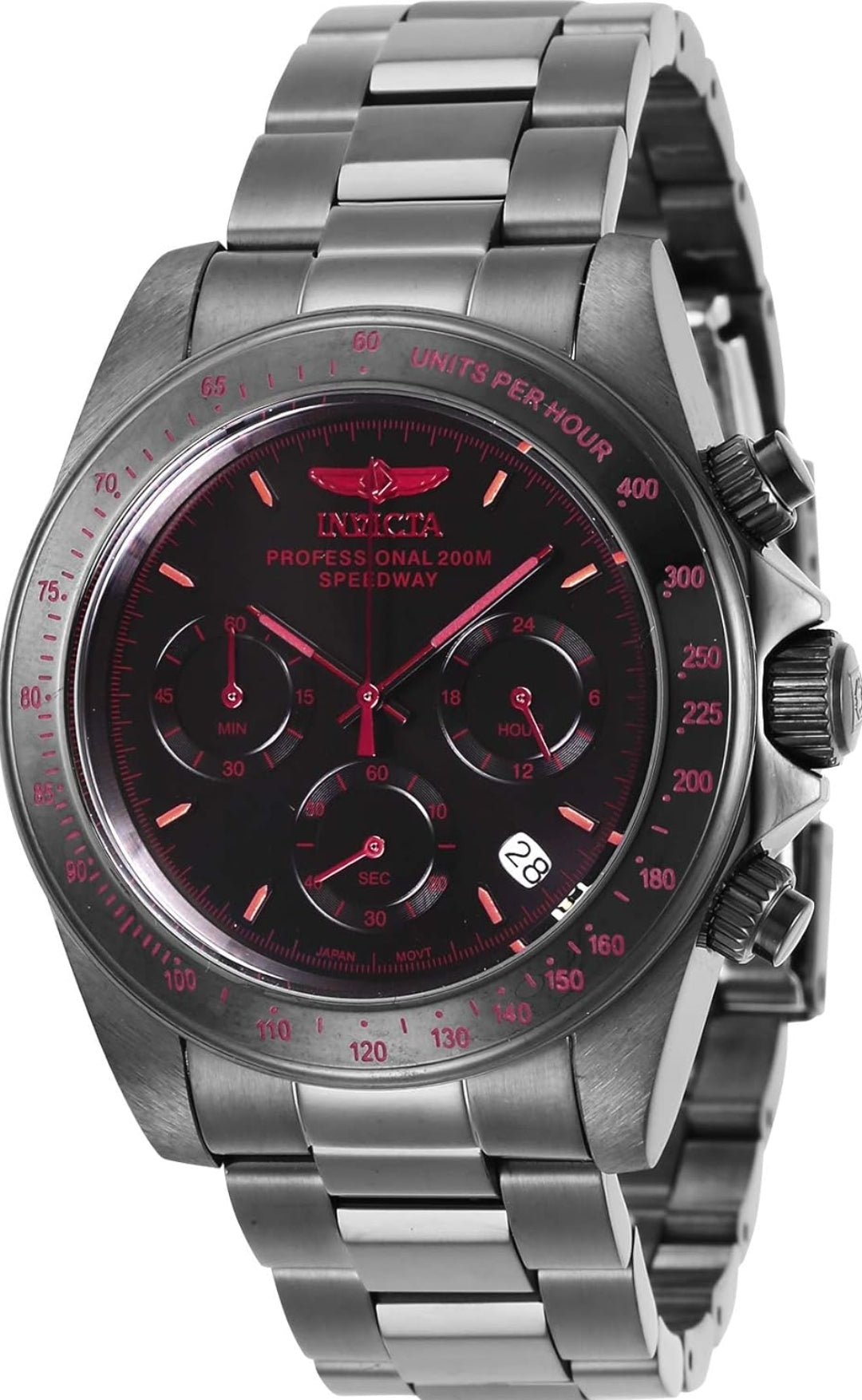 Invicta Speedway Stainless Steel Men's Quartz Watch - 39mm