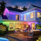 Permanent Outdoor Lights Pro, 100ft with 60 RGBIC LED Lights for Daily and Accent Lighting, 75 Scene Modes for Outdoor Decor, IP67 Waterproof, Works with Alexa, Google Assistant, Matter, Black