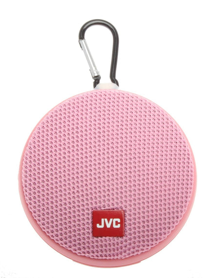 JVC Draagbare Draadlose Luidspreker met Omringklank, Bluetooth 5.0, Waterdig IPX4, 7-Uur Batterylewe - SPSA2BTP (Pienk)