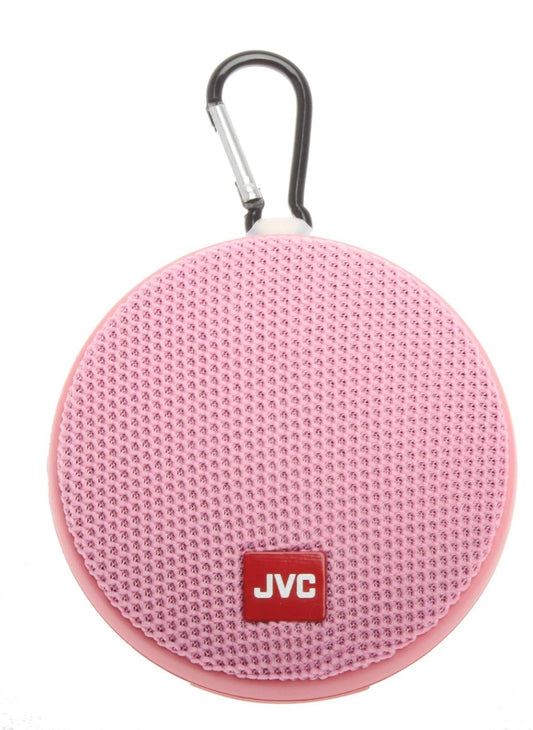 JVC Draagbare Draadlose Luidspreker met Omringklank, Bluetooth 5.0, Waterdig IPX4, 7-Uur Batterylewe - SPSA2BTP (Pienk)