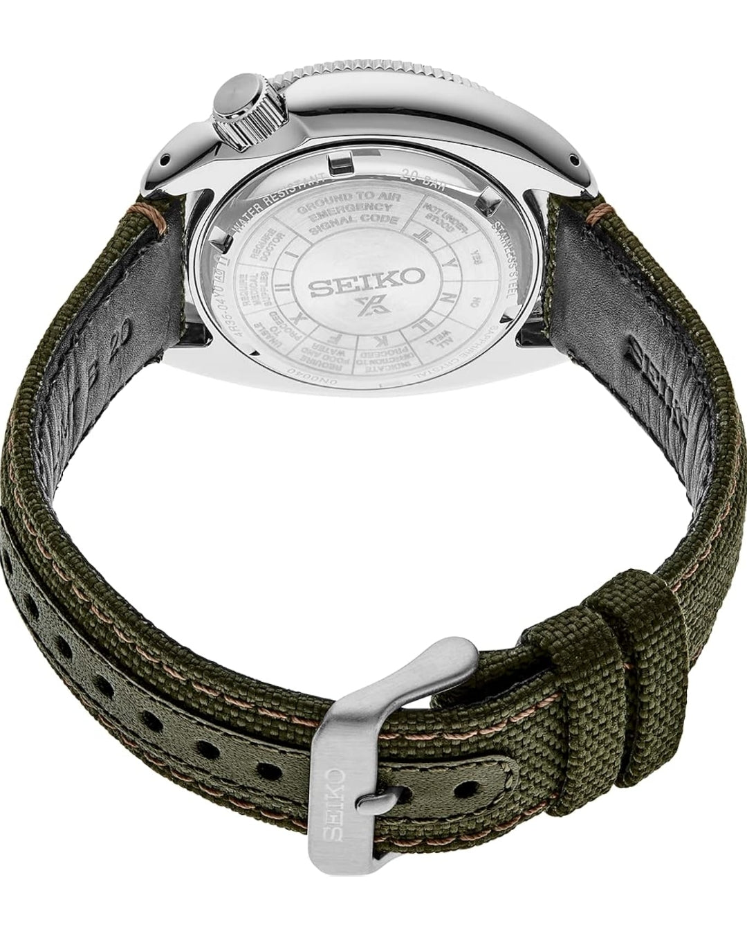 SEIKO Prospex Manshorlosie Groen 42.4mm Vlekvrye Staal