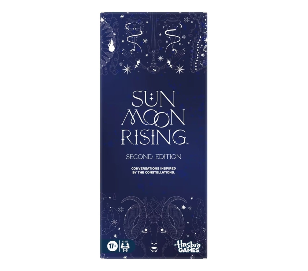 Sun Moon Rising Game (2nd Edition) - 300 Zodiac Inspired Conversation Cards - Astrology Themed Party Games