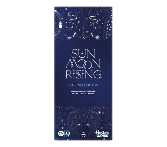 Sun Moon Rising Game (2nd Edition) - 300 Zodiac Inspired Conversation Cards - Astrology Themed Party Games