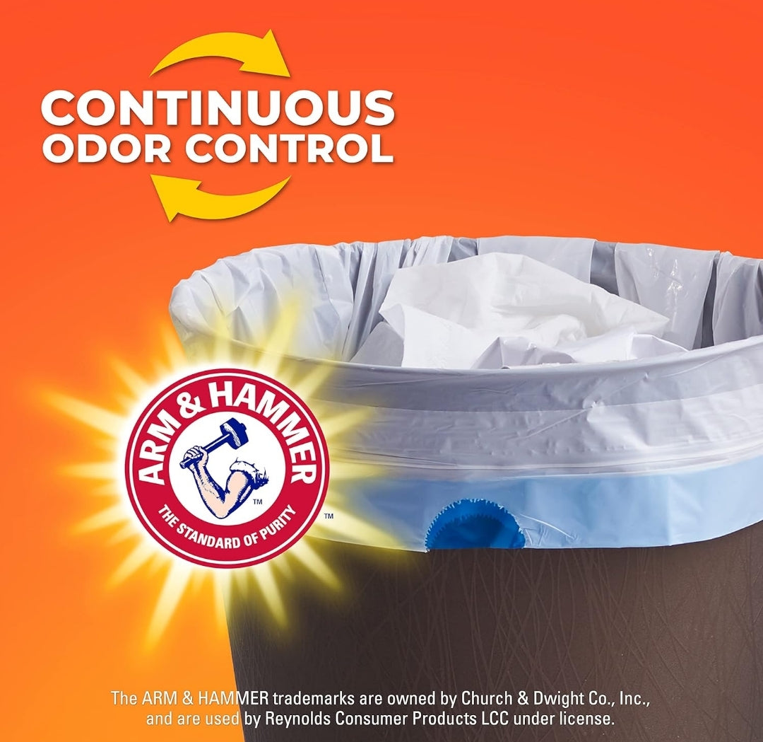 Hefty Small Trash Bags, Fabuloso Scent - 4 Gallon (52 CT)