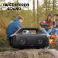 Soundcore Anker Motion Boom Waterproof Bluetooth Speaker with Titanium Drivers, BassUp Technology, IPX7, 24H Playtime, App, Built-in Handle, Outdoor Speaker for Camping, Pool, Beach, Backyard
