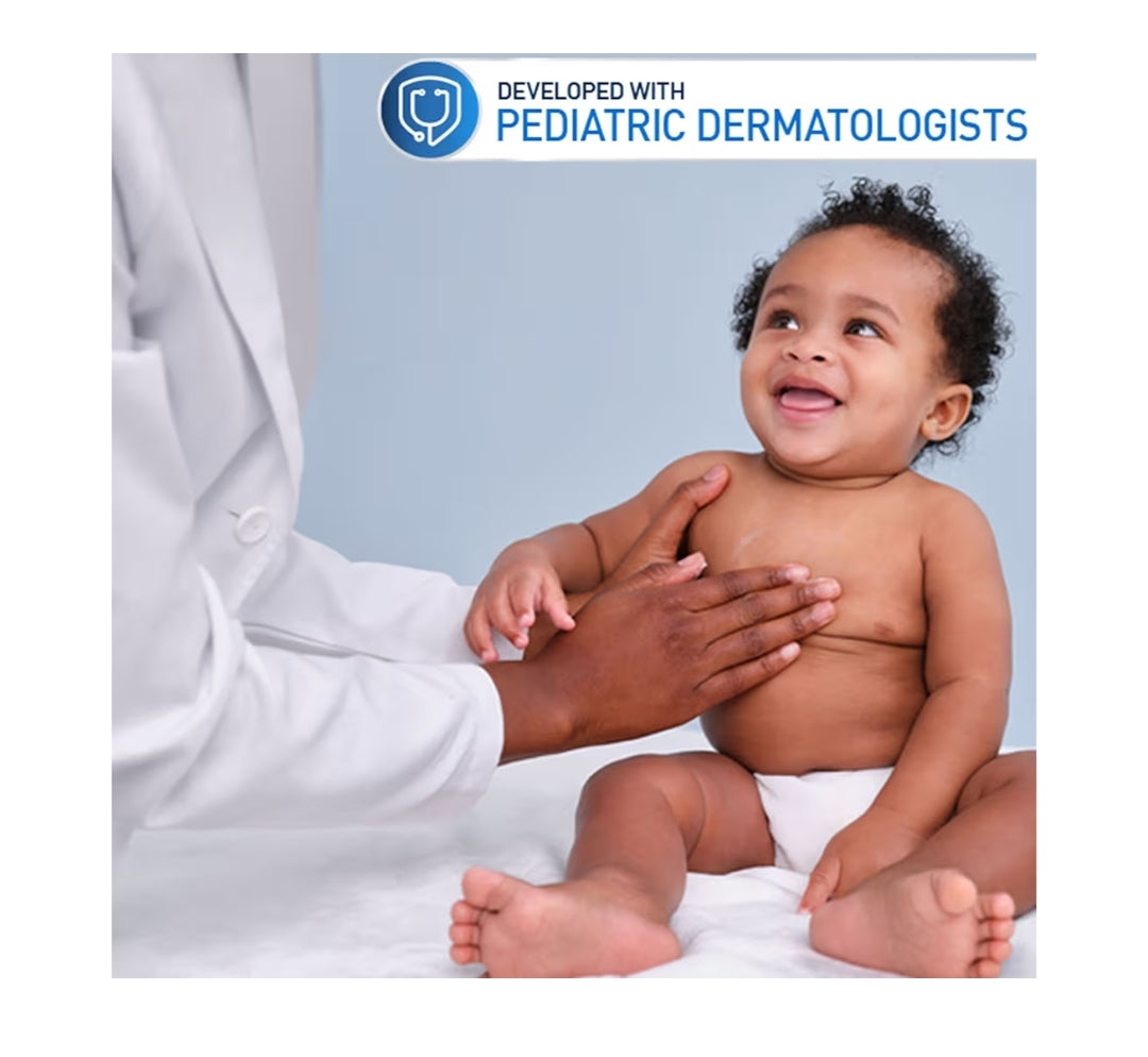 CeraVe Bébé Lavage & Shampooing, Sans Parfum, Paraben ni Sulfate pour un Bain de Bébé sans Larmes (237 ml)