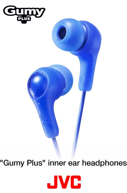 JVC Gumy "in-ear"-oordopjes, Kragtige klank, Gemaklike en veilige pasvorm, Silikoonoorstukke S/M/L - HAFX7W Wit