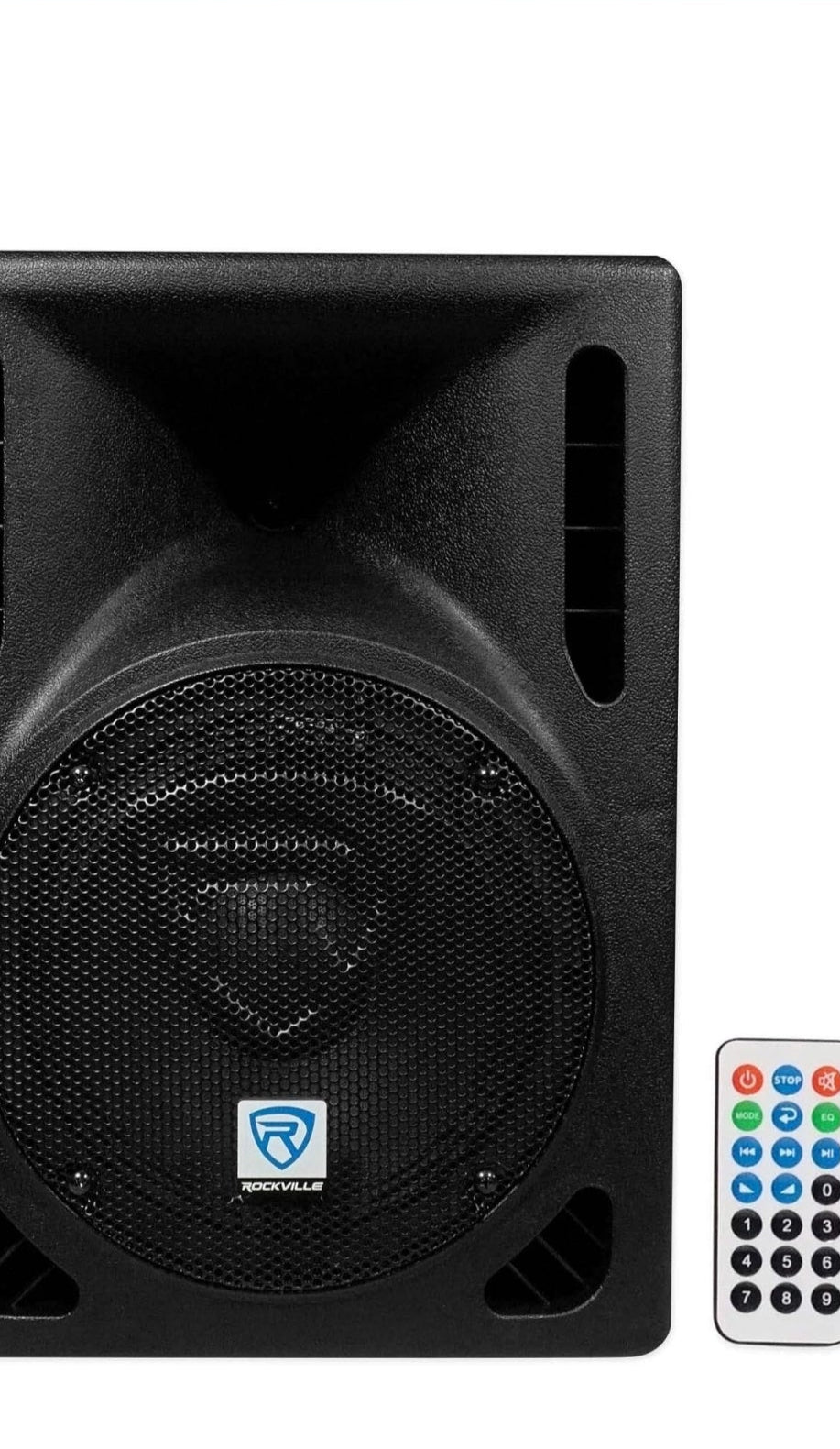 Rockville (2) RPG8BT 8" 800w Powered Bluetooth/USB DJ Speakers BUNDLE