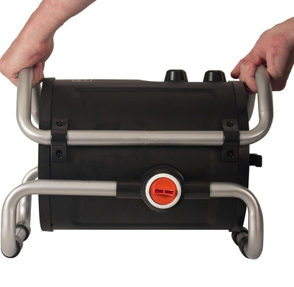 BLACK+DECKER 1500W Ruimteverwarmer, Kamerverwarmer met Laag, Medium & Waaiermodus & Drahandvatsel vir Vervoer