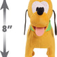 Disney Classics Pluto Walking and Barking Interactive Plush - Kids Toys for Ages 2 Up by Just Play