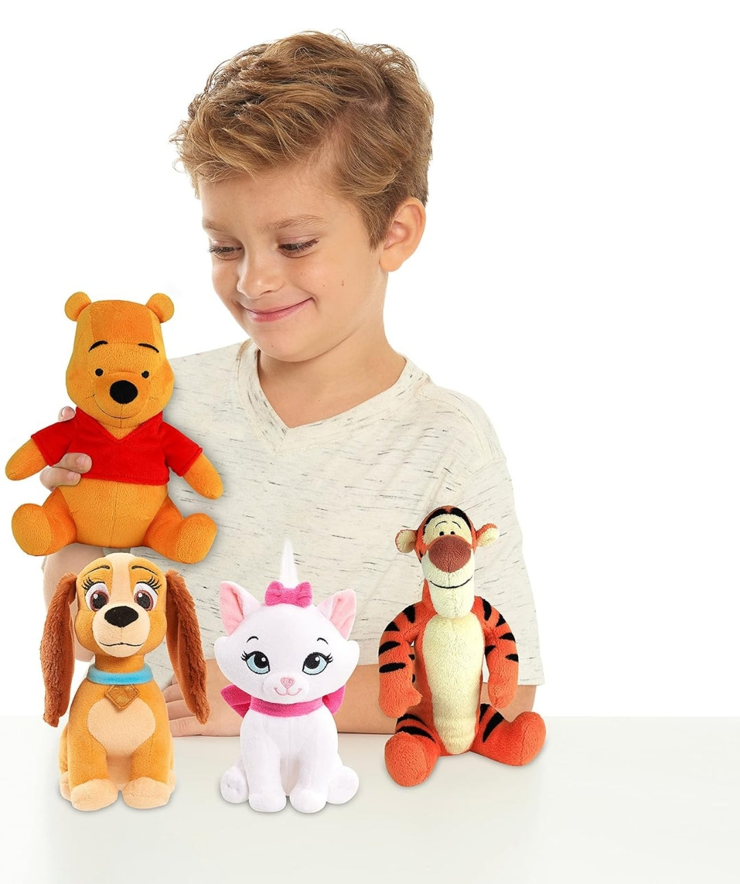 Disney Collectible 7.2" Winnie the Pooh Beanbag Plush, Super Soft Plush Fabric - Kids Toys