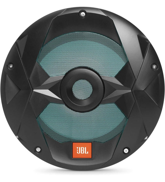 JBL Club Marine Subwoofer 10 Inches with RGB Lighting 750W - (Black)