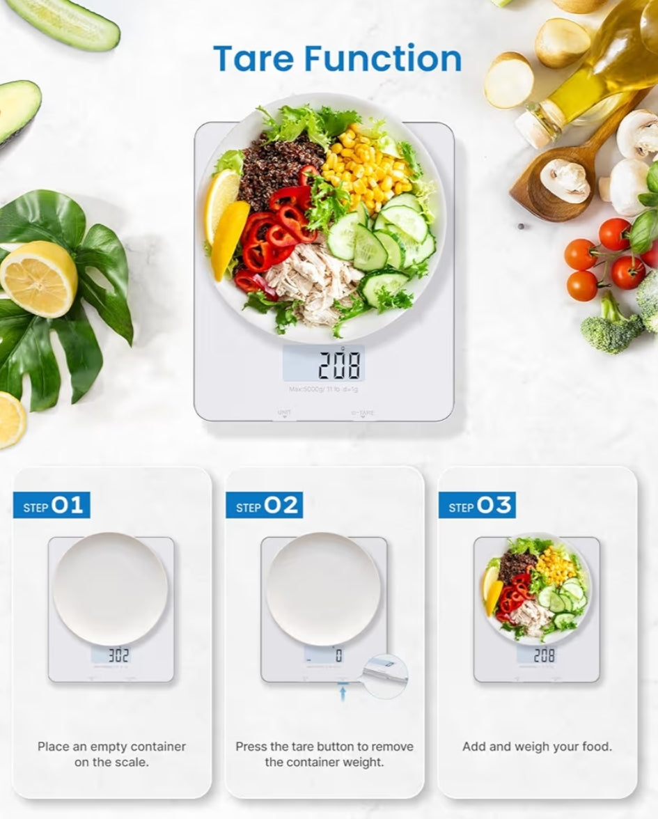 Bundle Smart Scale with BMI, Body Fat, Muscle Mass and Smart Scale w/ Color Display