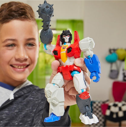 Transformers MixMashers Starscream Custom Mix-and-Match Action Figure & Accessories, 5-Inch-Scale (12 cm) Robot Toys for Kids Ages 4+