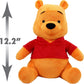 Disney Classics Friends Large 12.2" Plush Winnie the Pooh, Stuffed Animal, Super Soft Plush - Kids Toys