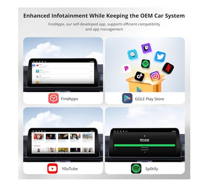 12.3" Android-motorstereo versoenbaar met BMW X5-reeks F15 2014-2017 NBT-stelsel, 6G+128G, AI DriveChat, Dubbele Bluetooth, 4G LTE, Draadlose CarPlay & Android Auto