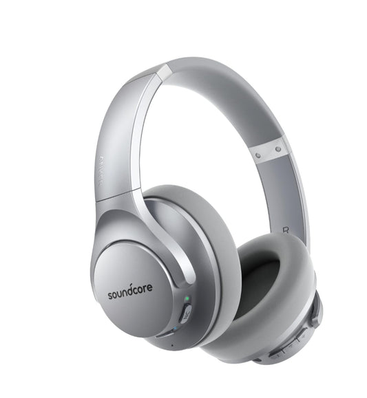 Soundcore Anker Life Q20 Hibried Aktiewe Geraasdempende Oorfone, Draadlose Oor-die-Oor Bluetooth Oorfone, 70H Speeltyd, Hi-Res Oudio, Diep Bas, Traagskuim Oorkoppies, Reis, Kantoor, USB-C Laai